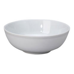 Vertex China Market Buffet Collection Porcelain White Pasta and Salad Bowl, 48 Ounce -- 24 per case.