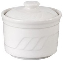 Vertex White Soup Tureen -- 12 per case