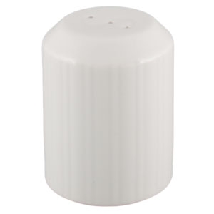 Crystal Bay Collection Euro White Salt Shaker, 2 1/4 inch -- 48 per case.