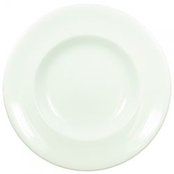 Vertex China Radiance Collection Porcelain White Deep Soup Bowl, 16 Ounce -- 12 per case.