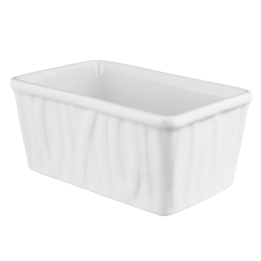 Grass Valley Collection Euro White Sugar Packet Holder, 4 3/8 x 2 7/8 x 2 inch -- 48 per case.