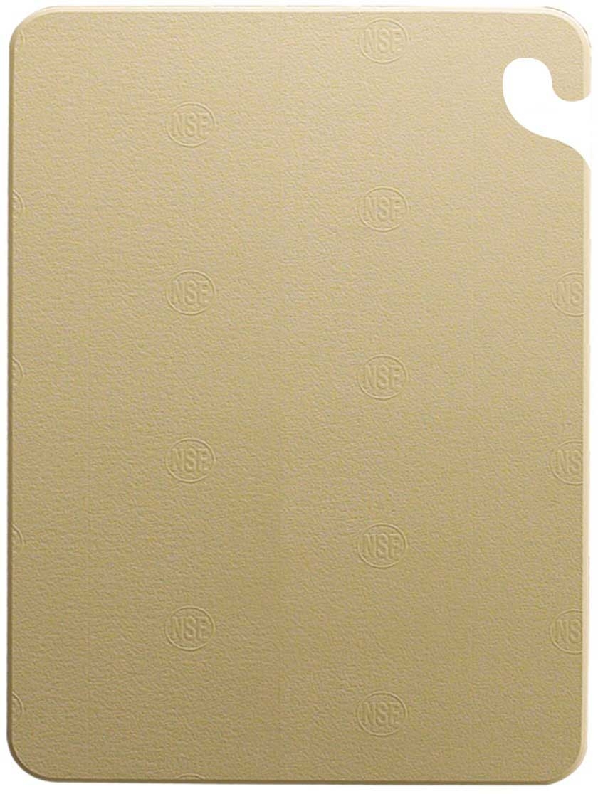 San Jamar Cut N Carry Brown Cutting Board, 18 X 24 X 1/2 Inch -- 6 Per Case
