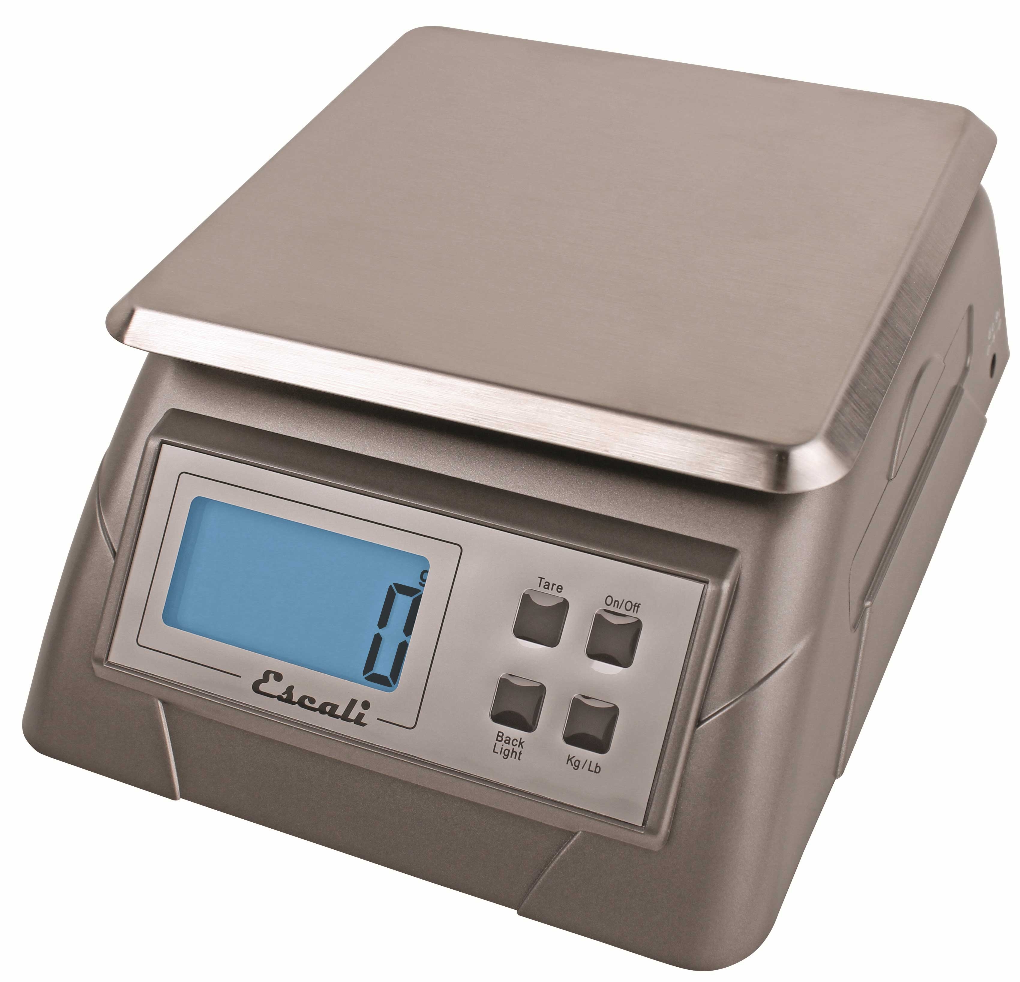 San Jamar Square Large Digital Scale, 13 Pound.