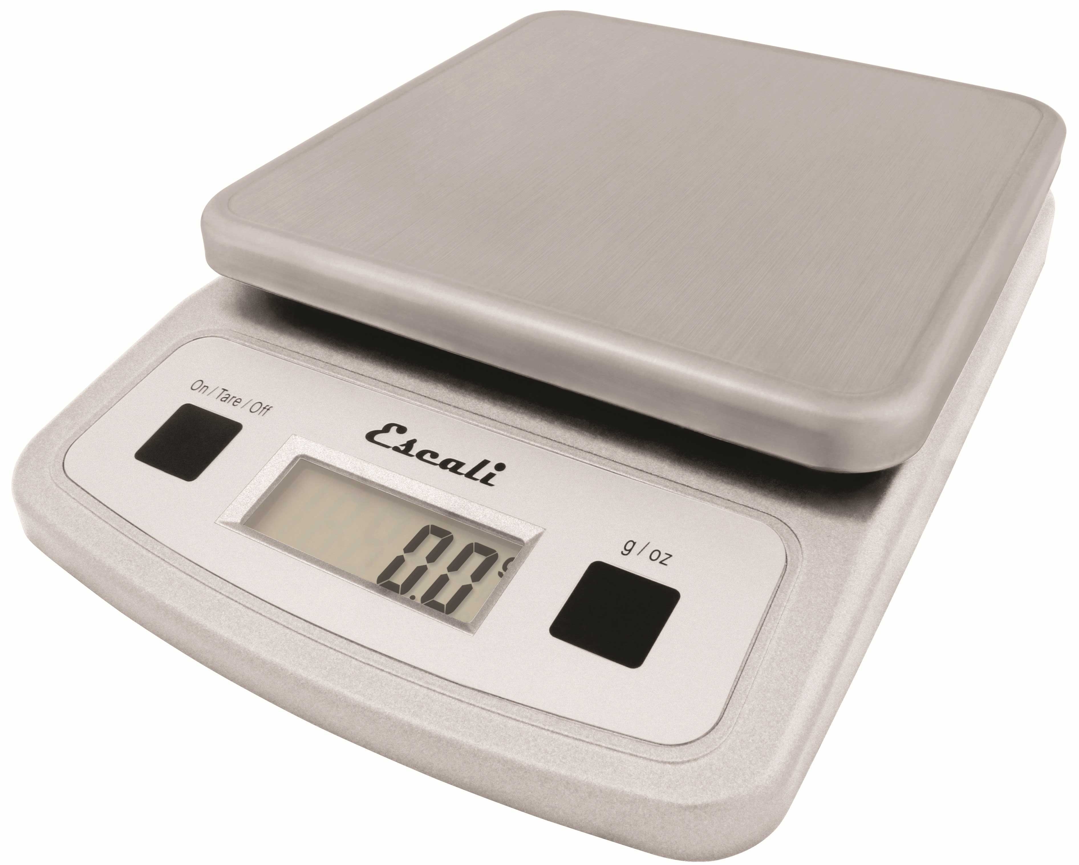 San Jamar Silver Gray Low Profile Digital Scale, 13 Pound.