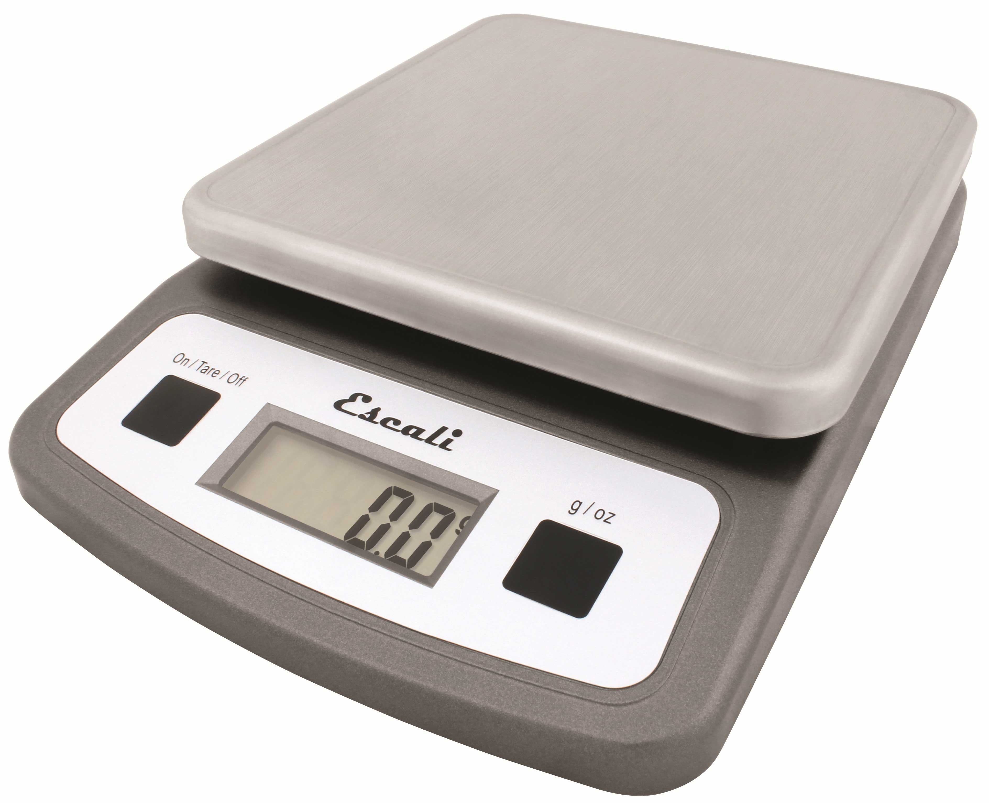 San Jamar Low Profile Digital Kitchen Scale, 2 Pound.