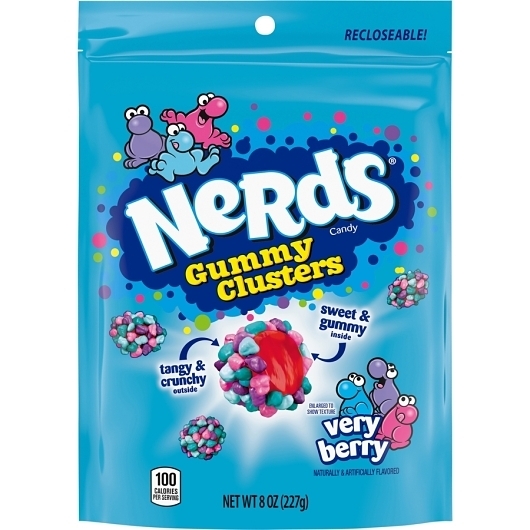 Nerds Gummy Clusters Candy, 8 Ounce -- 6 per case