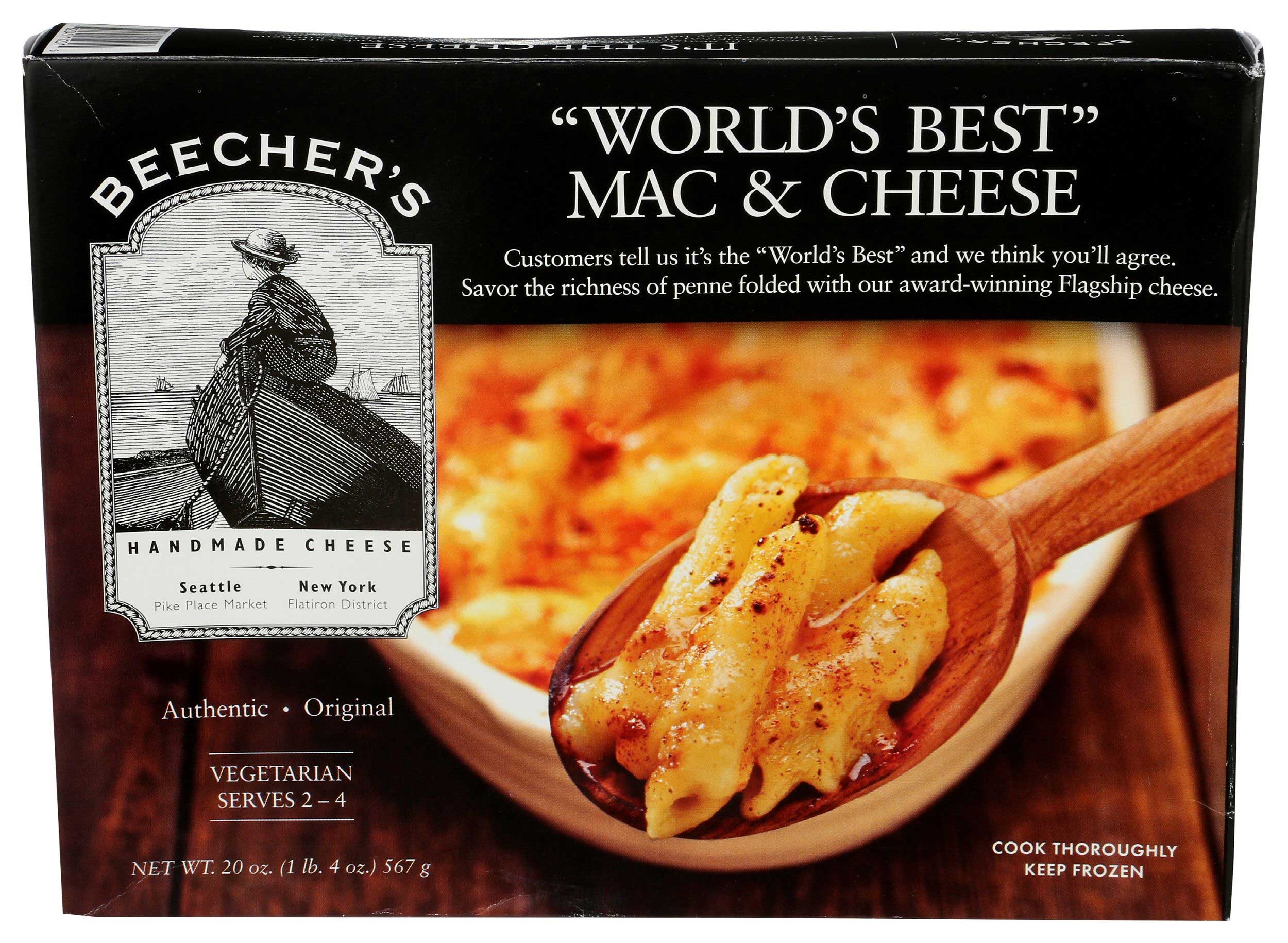 Beechers Handmade Cheese Worlds Best Mac N Cheese, 20 Ounce -- 8 per case