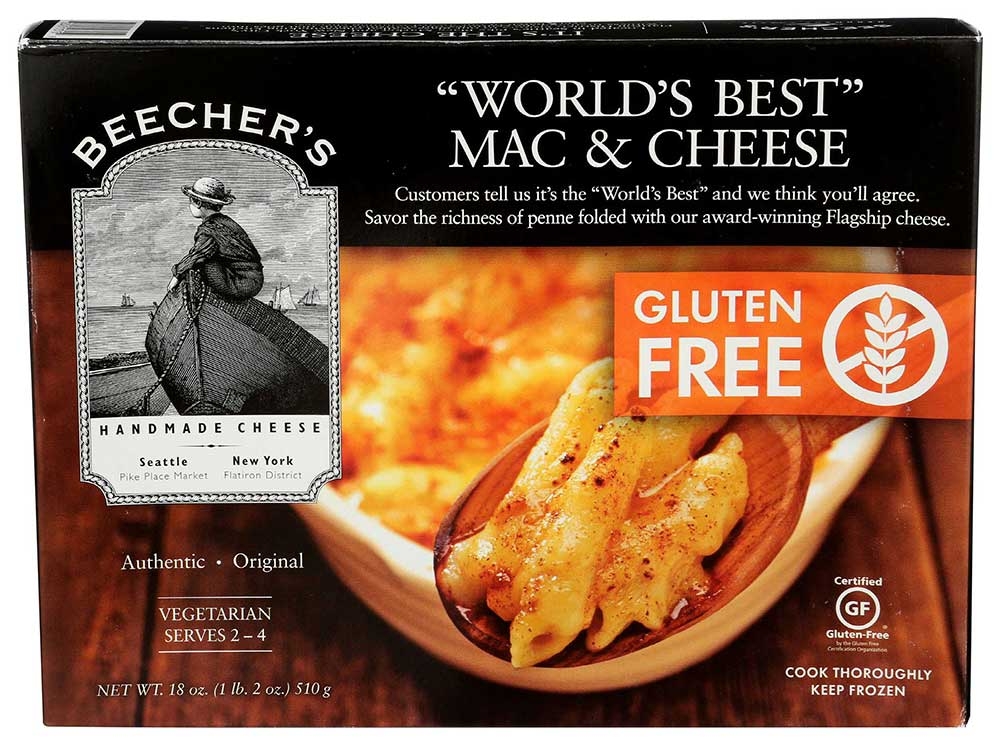 Beechers Handmade Cheese Gluten Free Worlds Best Mac N Cheese, 18 Ounce -- 9 per case