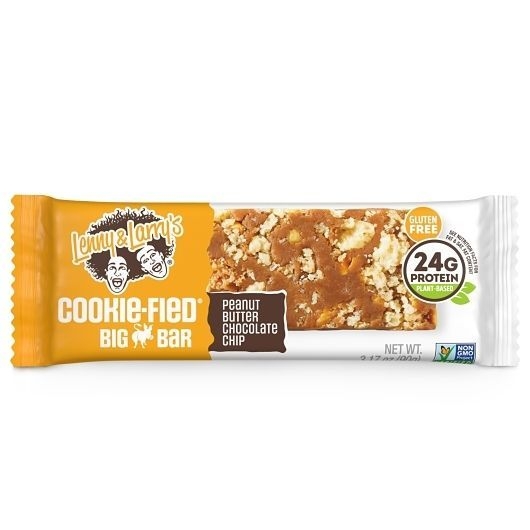 Lenny and Larrys Complete Bar Peanut Butter Chocolate Chip Big Bar, 3.17 Ounce -- 144 per case