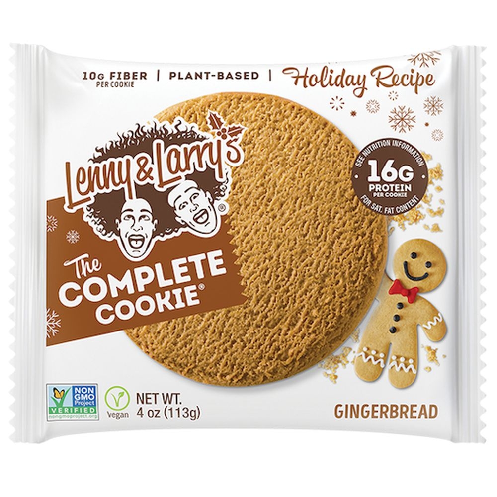 Lenny and Larrys Complete Cookie Gingerbread Peppermint Chocolate Cookie - Display, 96 Ounce