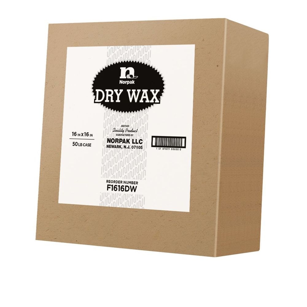 Norpak Nuparch 16 x 16 inch Dry Wax Paper, 50 Pound