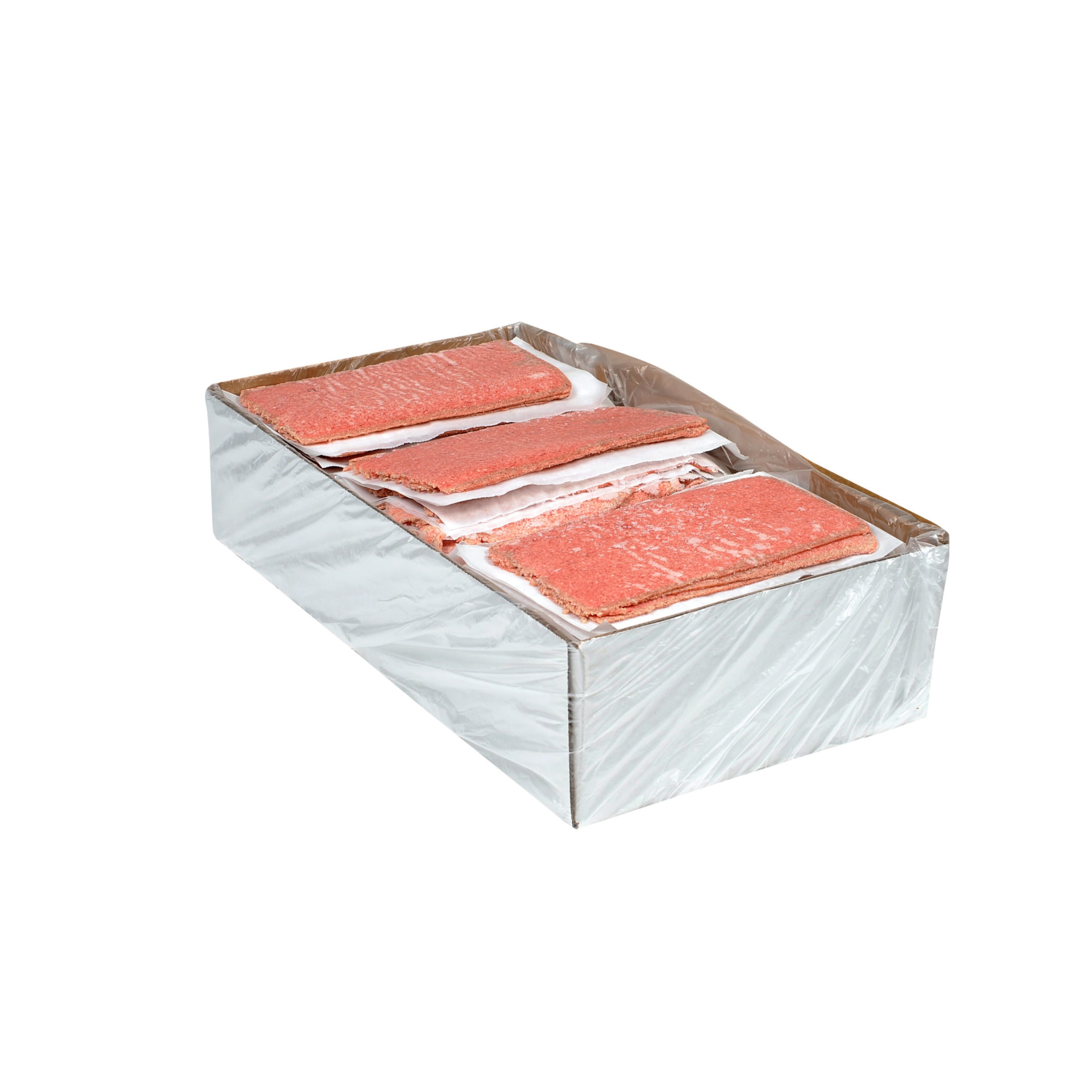 Advance Food Traditional Flat Beef Slice, 3 Ounce -- 53 per case.