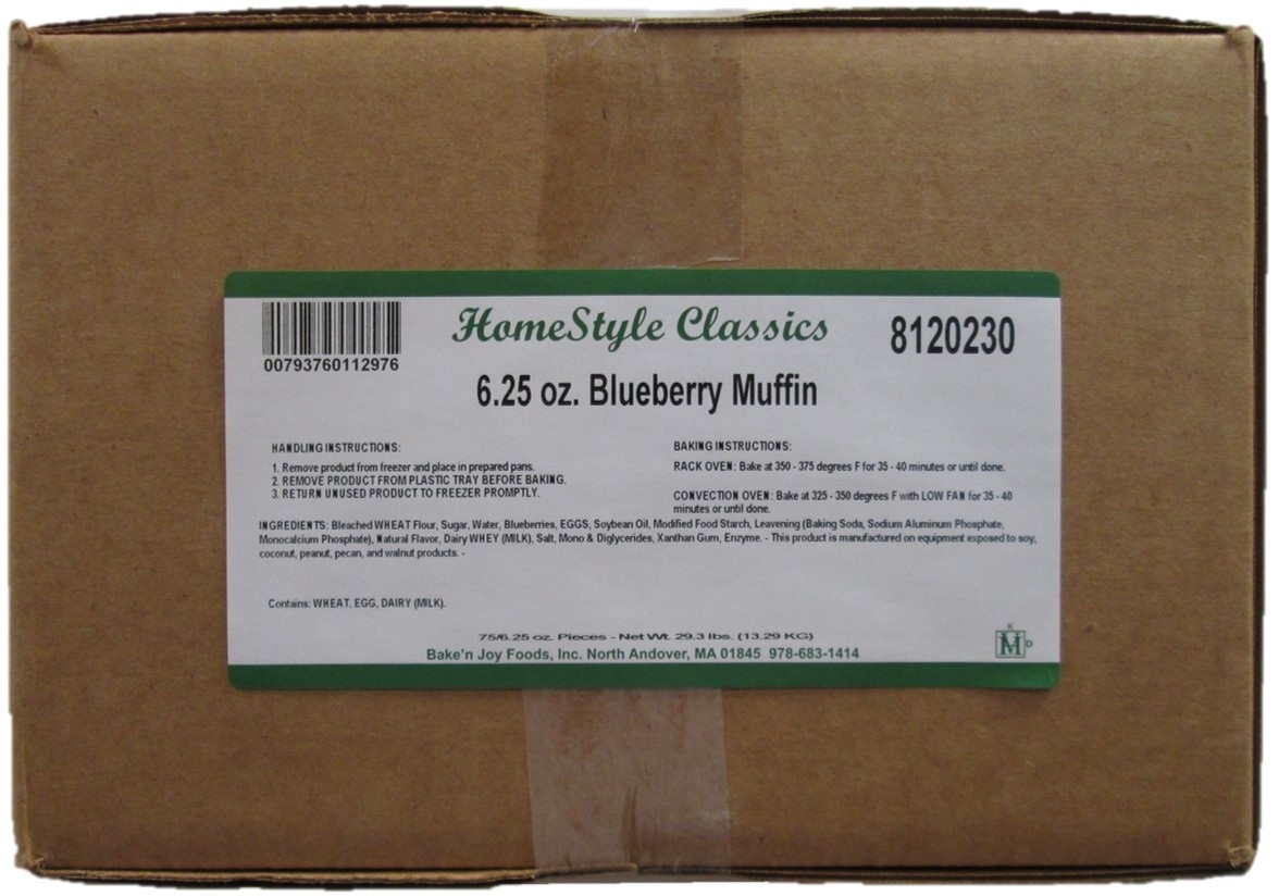 Bake'n Joy Homestyle Blueberry Muffin Batter, 6.25 Ounce -- 75 per case