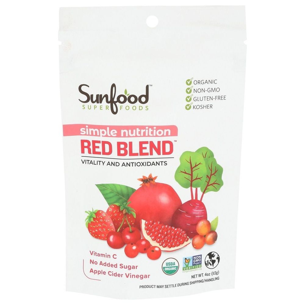 Sunfood Organic Simple Nutrition Red Blend, 4 Ounce