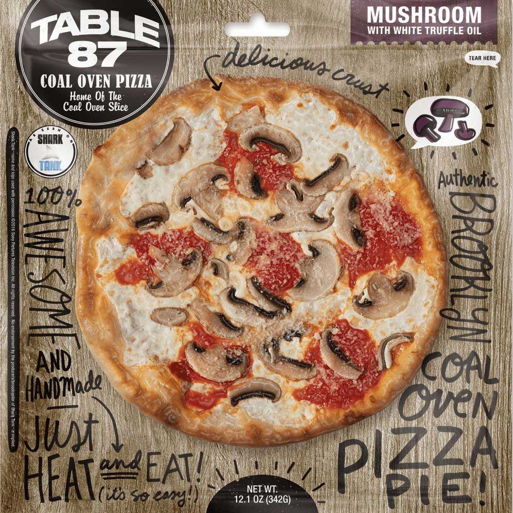 Table 87 Coal Oven Mushroom with White Truffle Oil Pizza Pie, 12.1 Ounce -- 12 per case