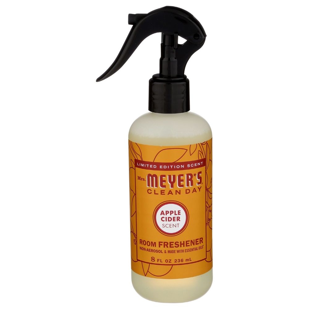 Mrs Meyers Apple Cider Scent Room Freshener, 8 Fluid Ounce -- 6 per case