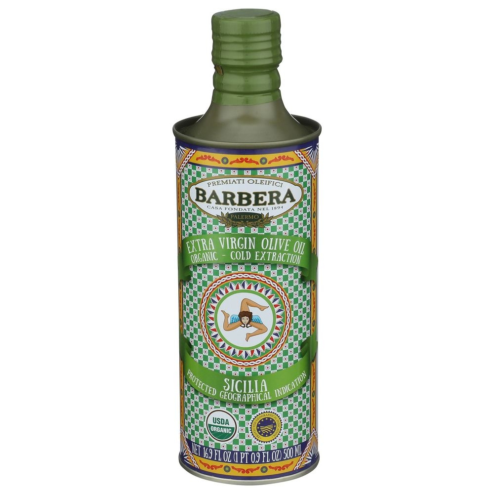 Barbera Organic Sicilia Extra Virgin Olive Oil, 16.9 Fluid Ounce -- 6 per case