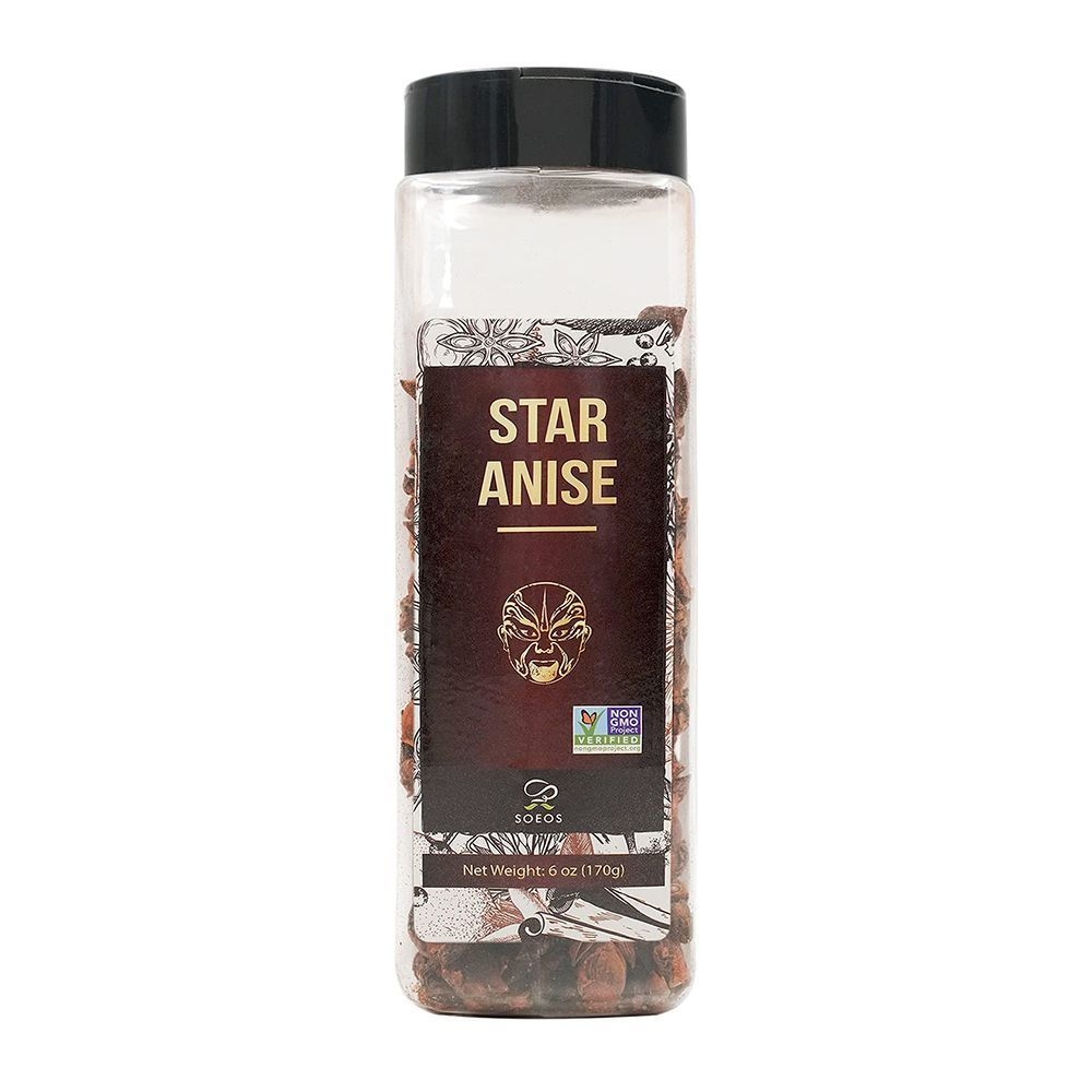 Soeos Star Anise Seeds, 6 Ounce -- 36 per case