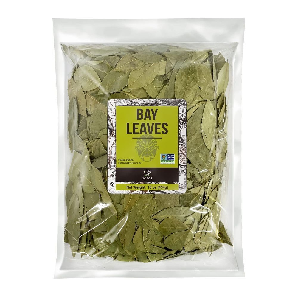 Soeos Bay Leaves, 1 Pound -- 10 per case