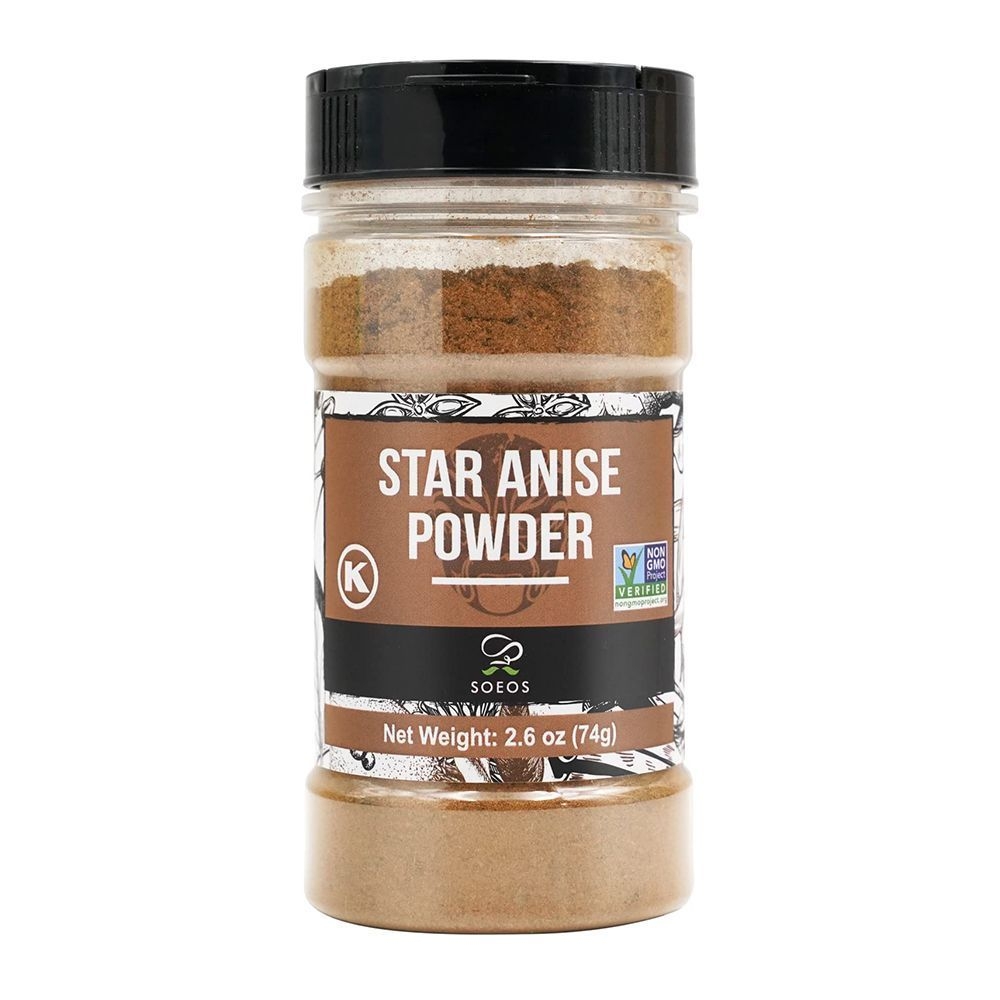 Soeos Chinese Star Anise Powder, 2.6 Ounce -- 126 per case