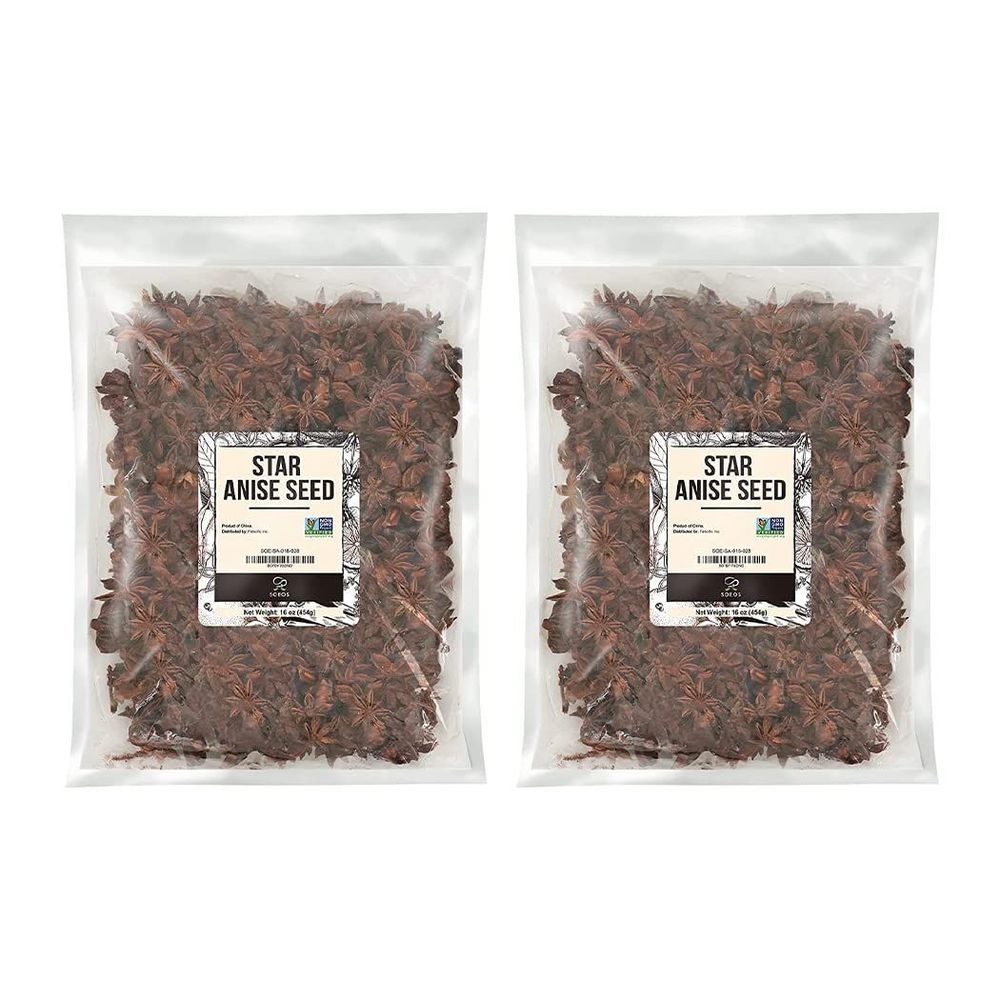 Soeos Star Anise Seeds, 2 Pound -- 10 per case