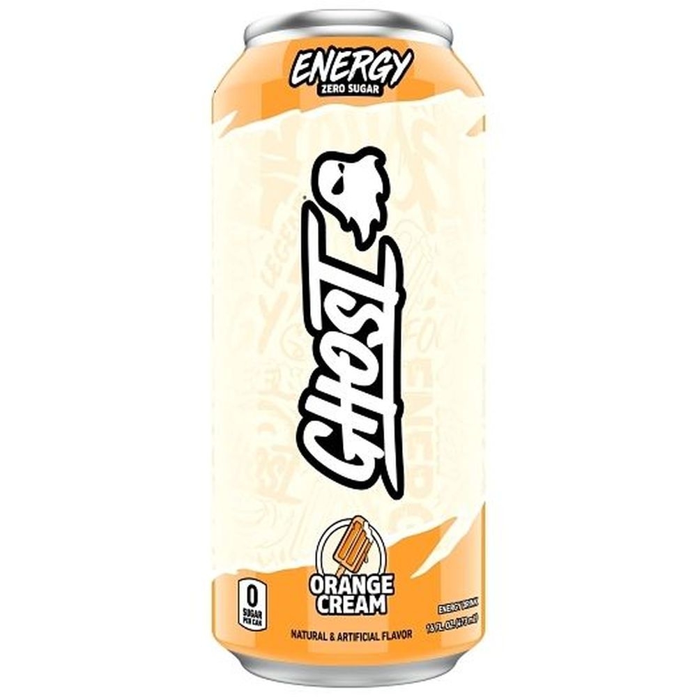 Ghost Orange Cream Energy Drink, 16 Fluid Ounce - 12 per case