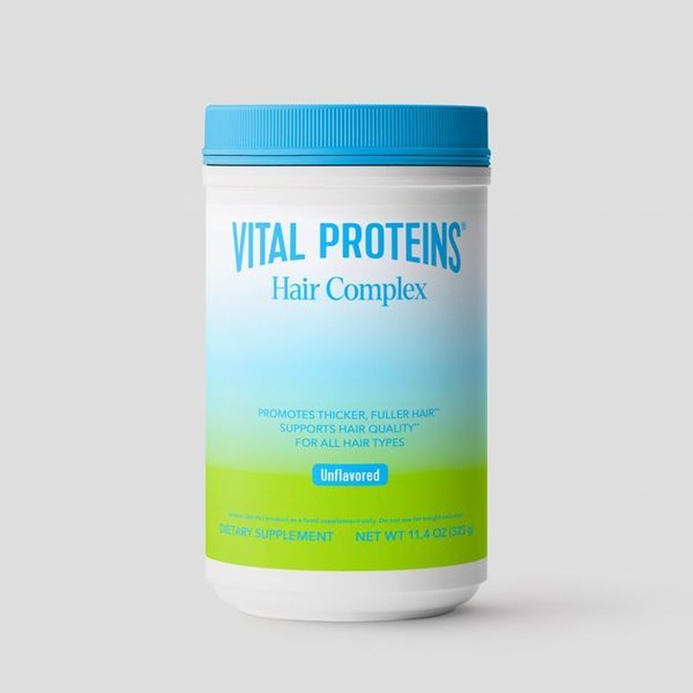 Vital Proteins Unflavored Hair Complex Powder, 11.4 Ounce