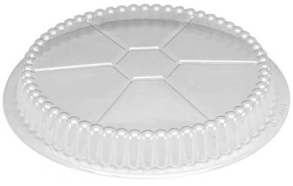 Responsible Products Plastic Lid for 7 inch Round Take Out Pan -- 500 per case