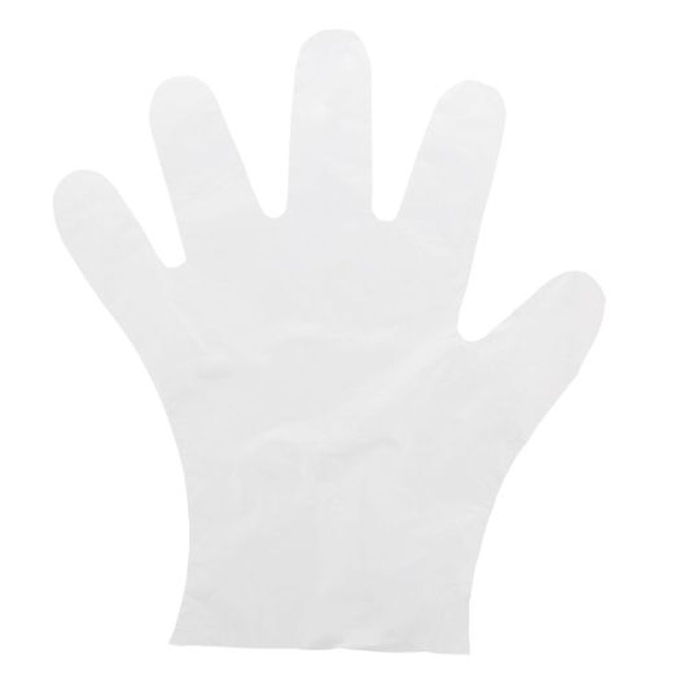 AmerCareRoyal Large Clear Powder Free Foodguard Poly Gloves, 1000 count -- 10 per case