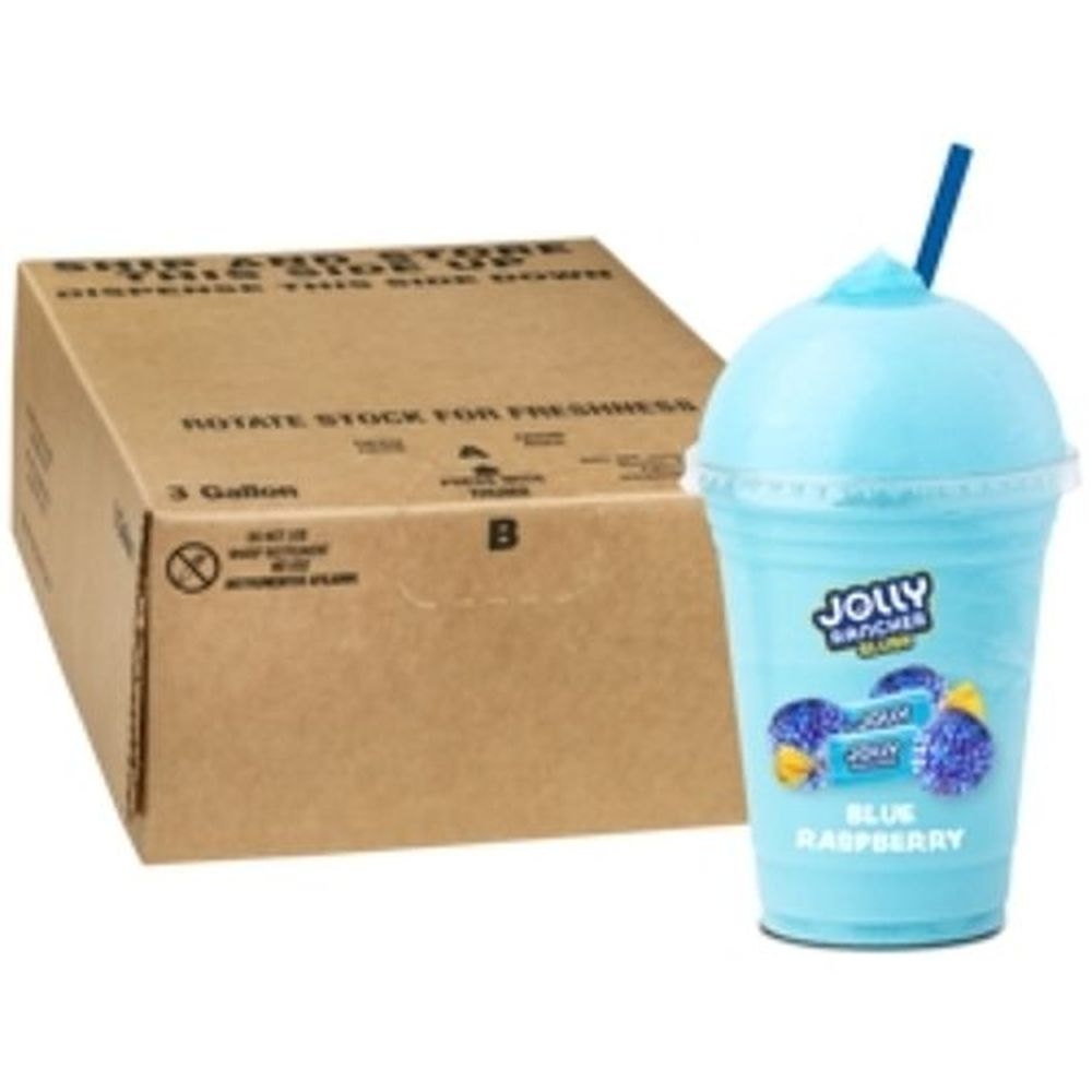 Jolly Rancher Blue Raspberry Carbonated Candy Slush, 3 Gallon