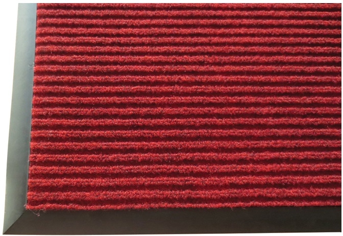 Winco Burgundy Carpet Floor Mat, 3 x 10 feet