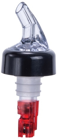 Winco Measuring Pourer with Red Tail, 1 Ounce -- 12 per case