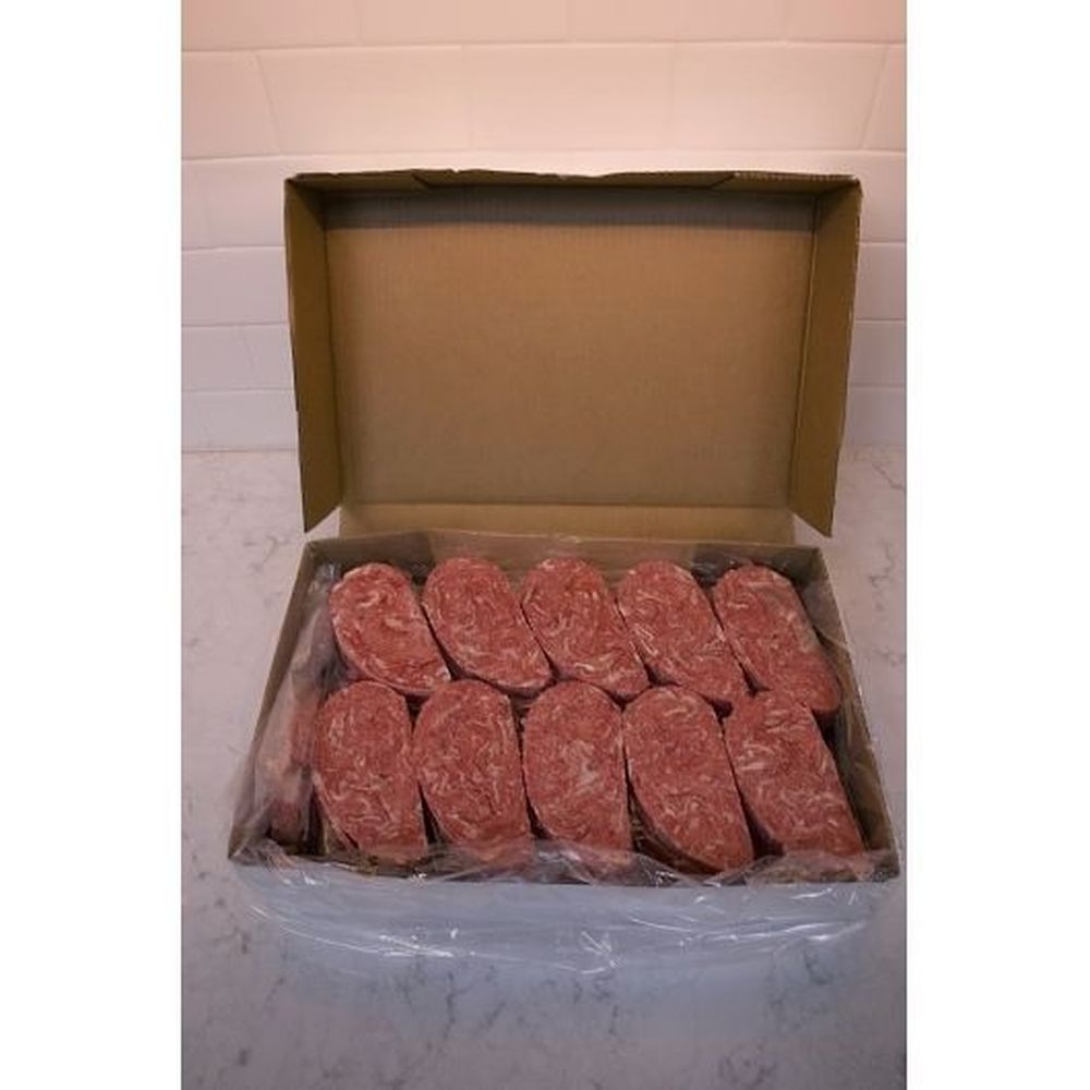 Garys Quicksteak Non-Marinated Beef Philly Steak Puck, 4 Ounce -- 40 per case