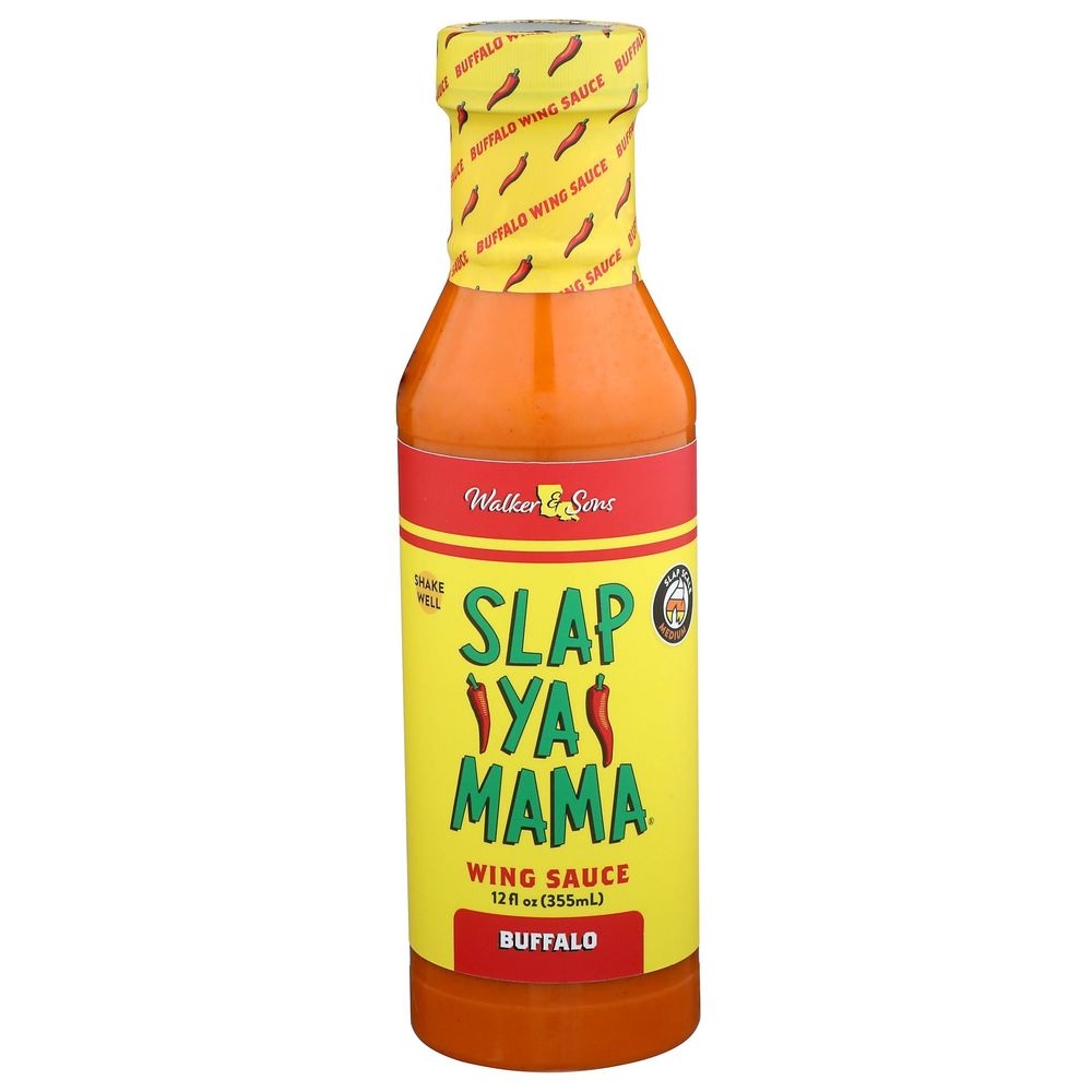 Slap Ya Mama Buffalo Wing Sauce, 12 Fluid Ounce -- 12 per case