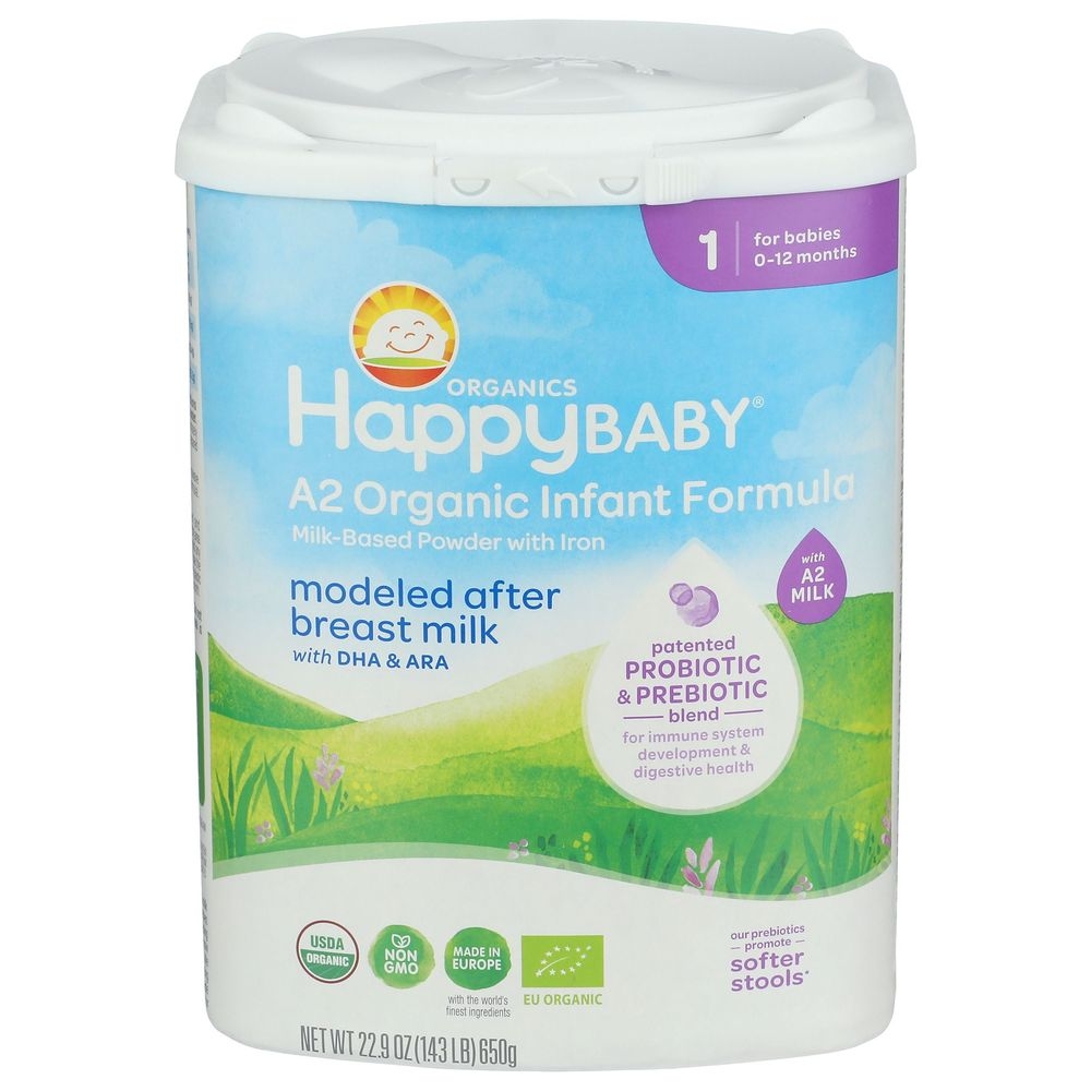 Earths Best Organic Dairy Milk Based Powder Infant Formula,