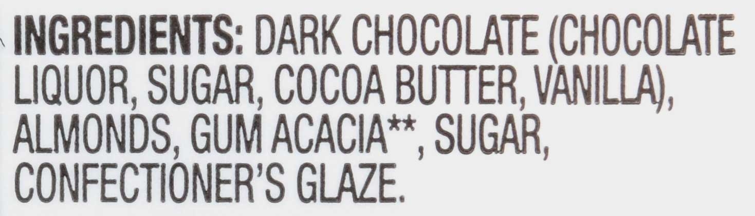 Orchard Valley Dark Chocolate Almonds, 2 Ounce -- 14 per case.