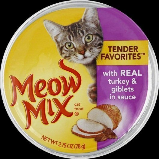 Meow Mix Tenderloins in Sauce Turkey and Giblets, 2.75 Ounce -- 12 per case