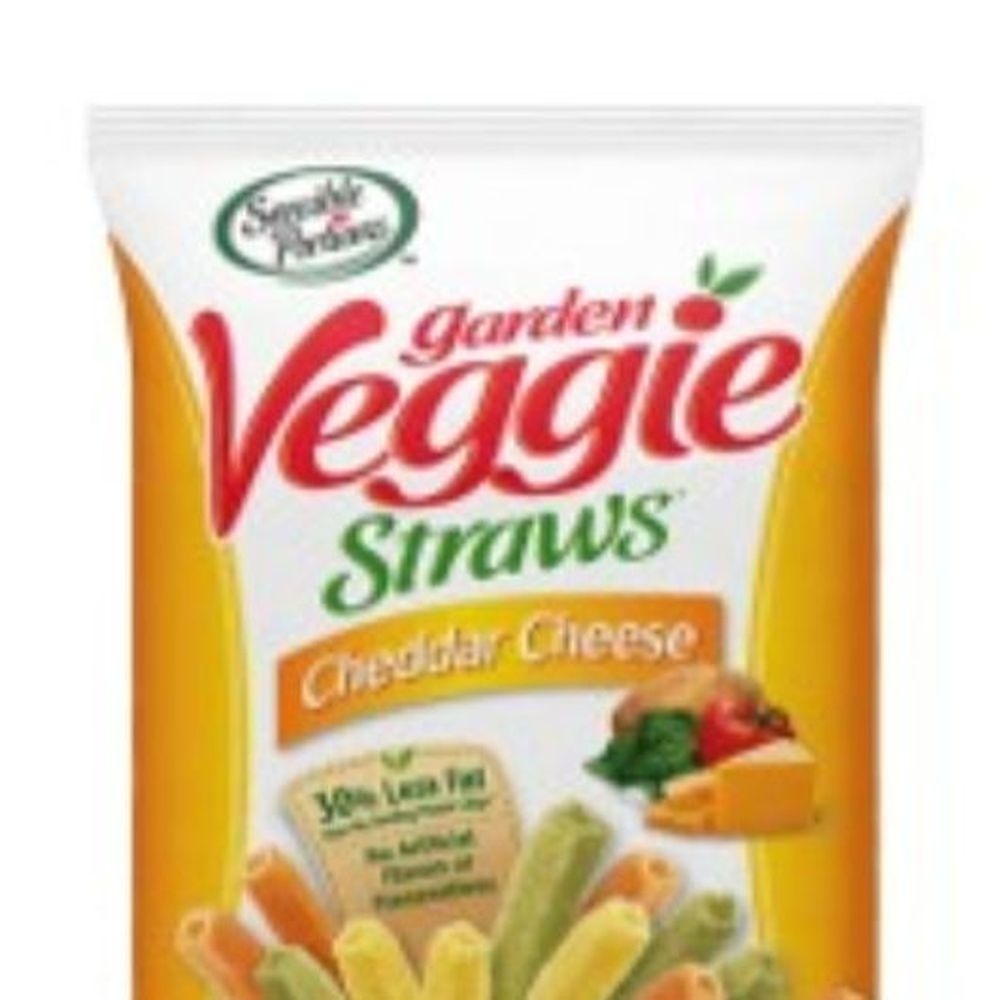 Sensible Portions Cheddar Cheese Veggie Straws, 1 Ounce -- 24 per case