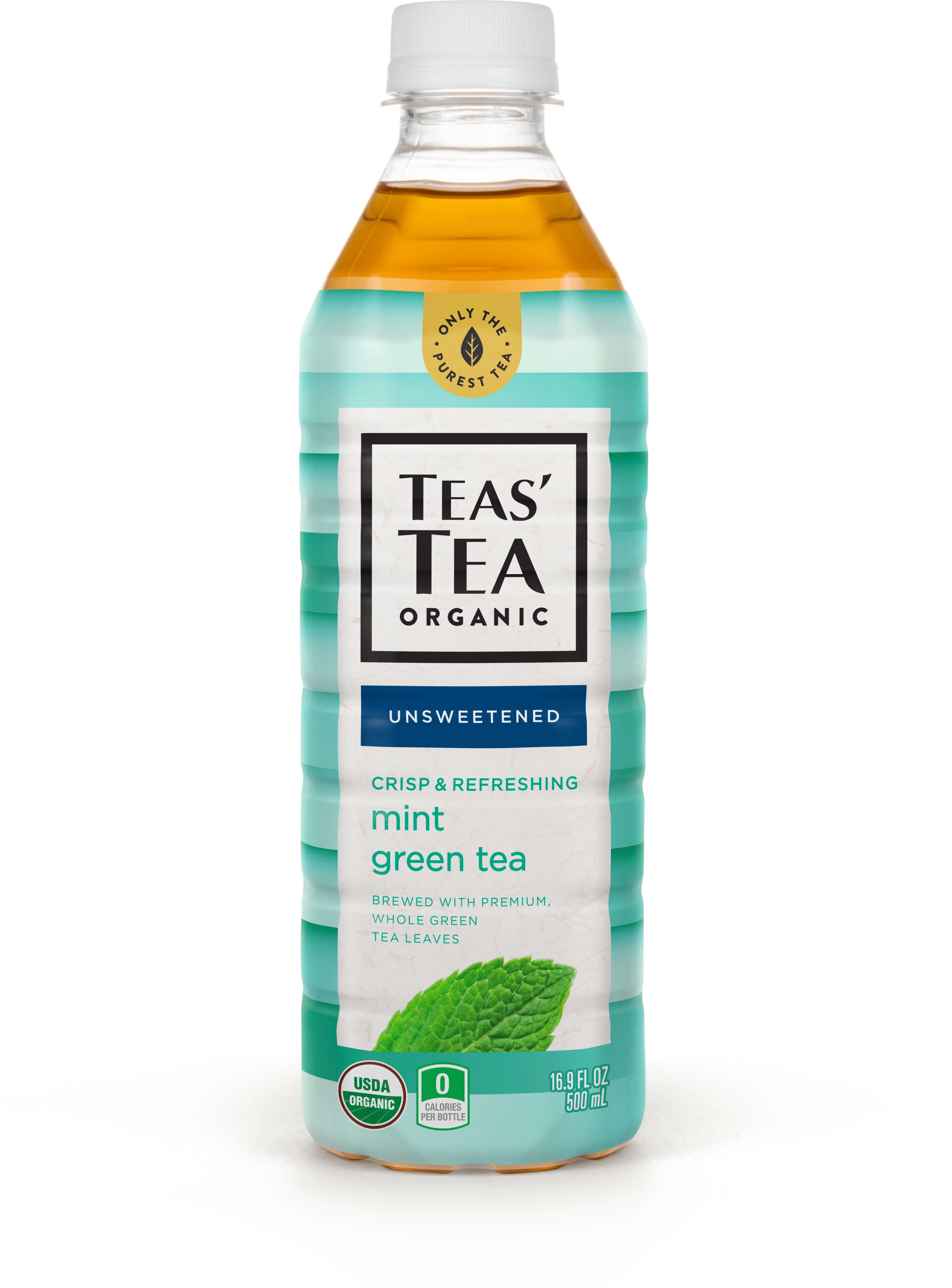 Teas Mint Green Tea, 16.9 Fluid Ounce -- 12 per case