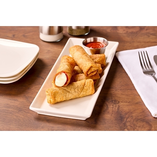 Original Pizza Logs Cheese and Pepperoni Pizza, Deep Fry or Oven Use, 72 Count per pack