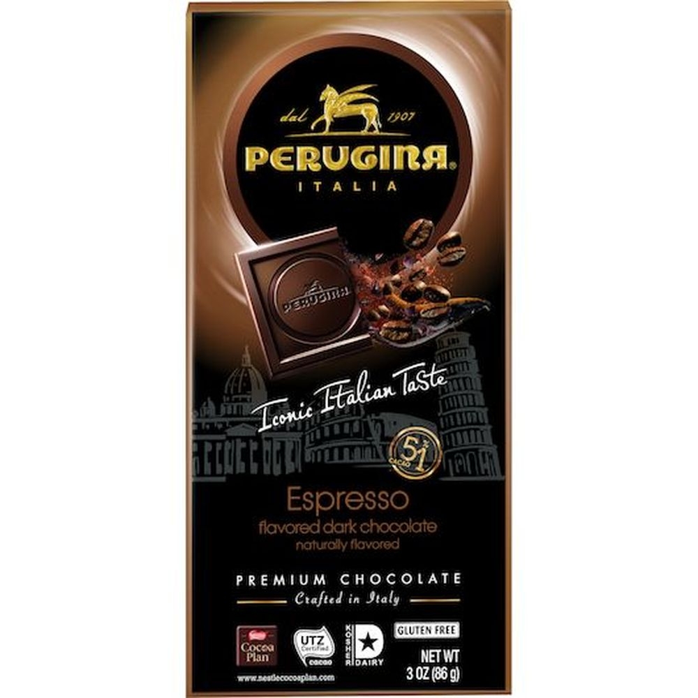 Perugina Dark Chocolate Espresso Bar, 3 Ounce -- 12 per case