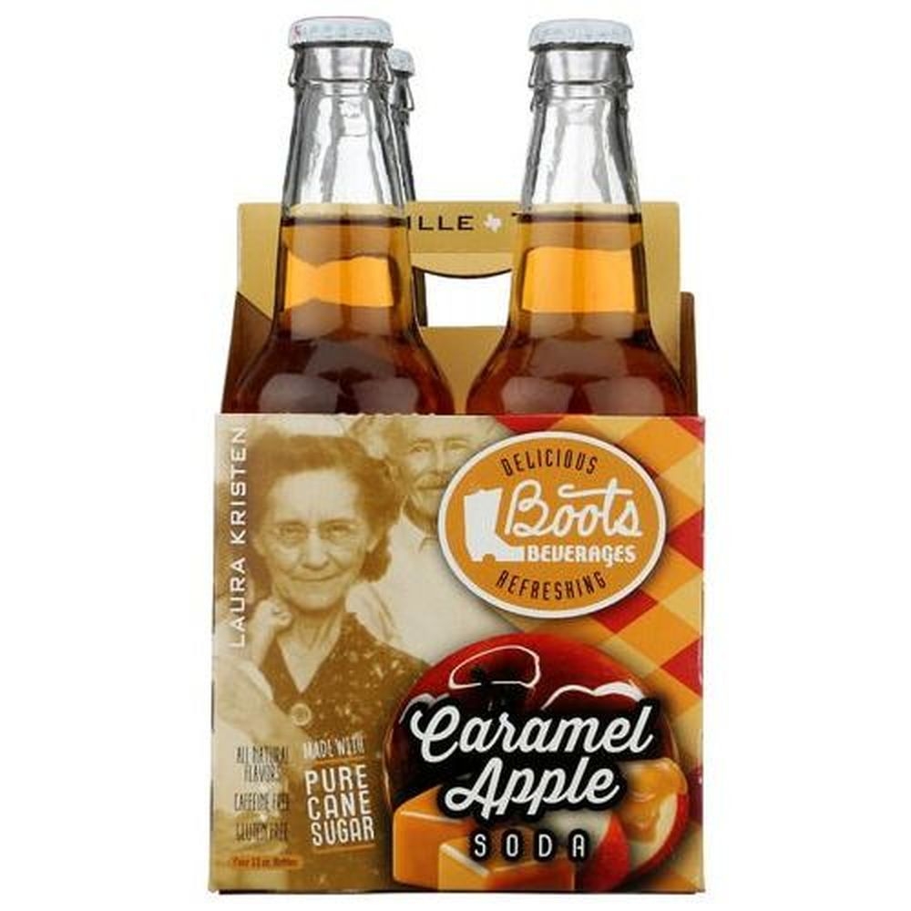 Boots Beverages Caramel Apple Soda, 48 Fluid Ounce -- 6 per case