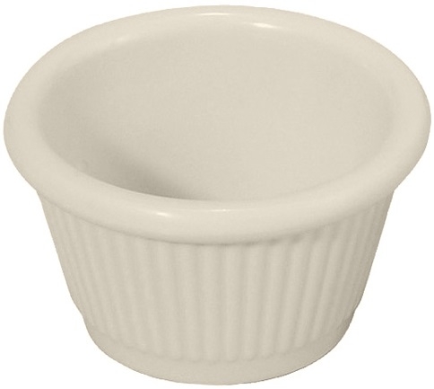 Winco Bone Fluted Ramekin, 1.5 Ounce -- 12 per case