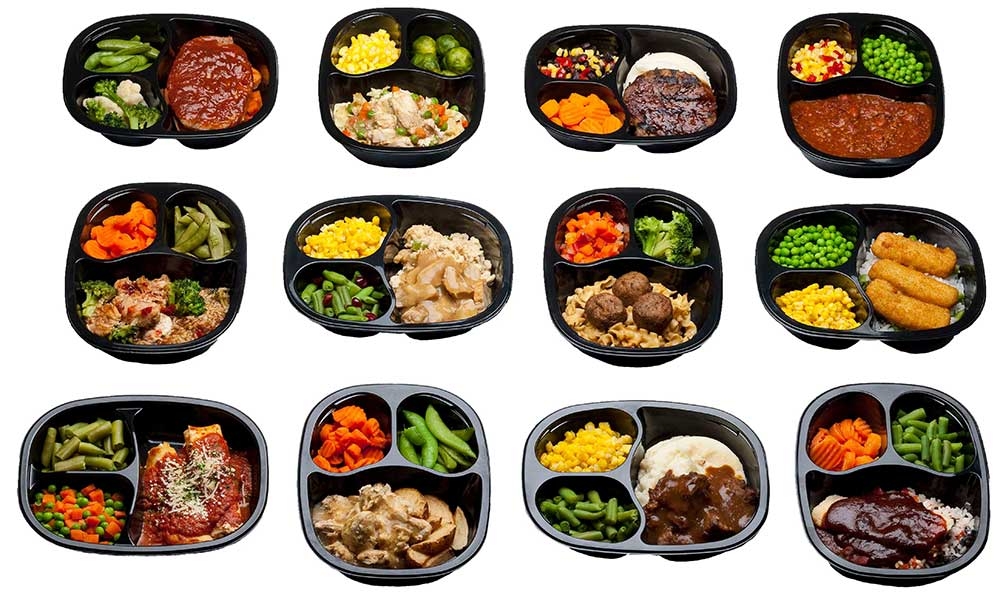 Golden Gourmet Complete Meal Solution Week 1 Cheese Tortellini & Bbq Pork Rib Patty -- 2 per case
