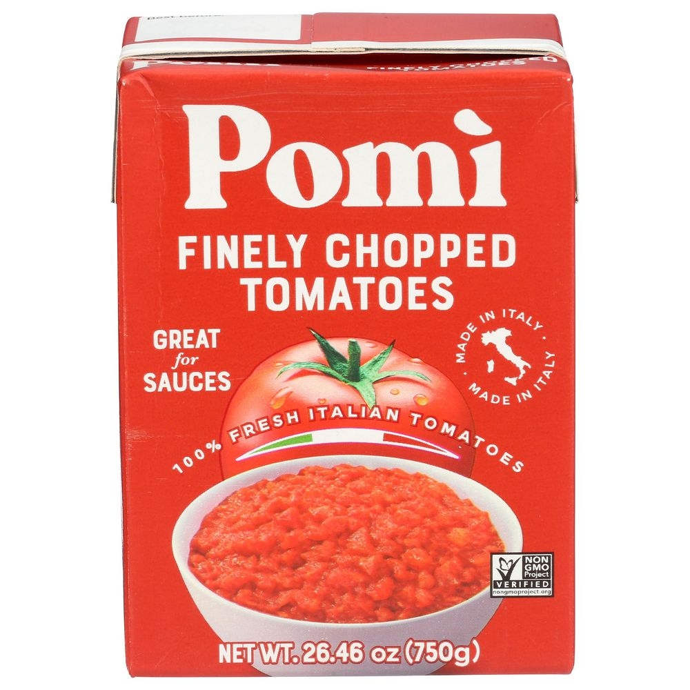 Pomi Finely Chopped Tomatoes, 26.46 Ounce -- 12 per case