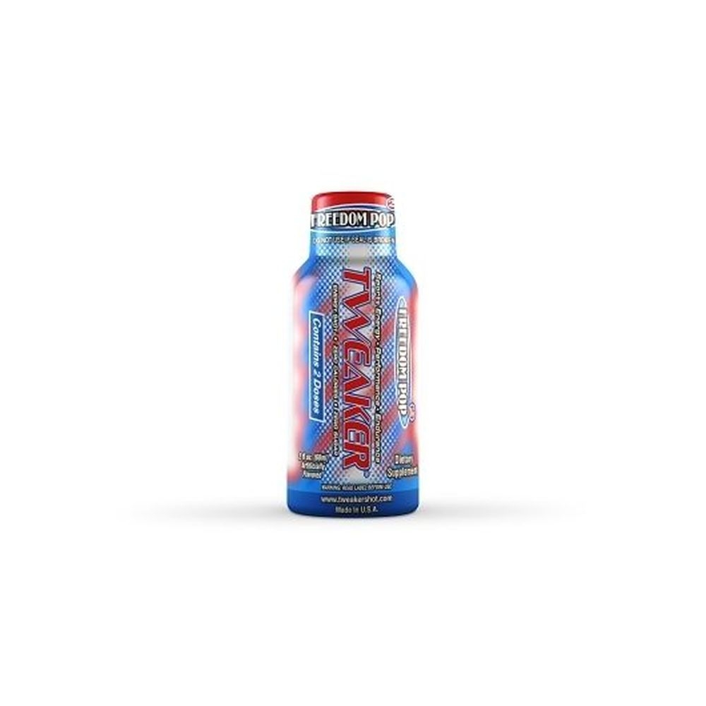 Tweaker Regular Strength Freedom Pop Energy Shot, 2 Ounce - 12 per case