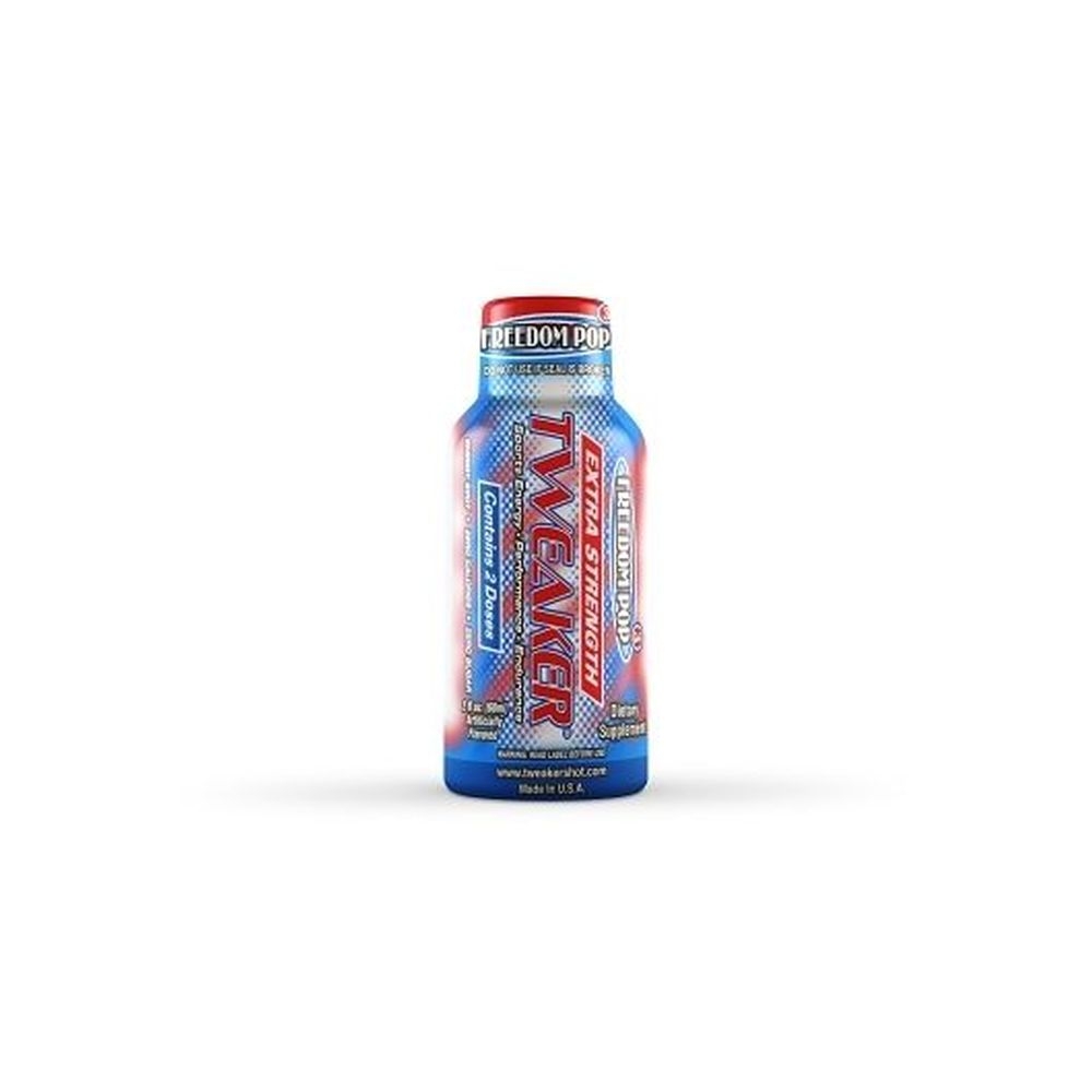 Tweaker Extra Strength Freedom Pop Energy Shot, 2 Ounce - 144 per case