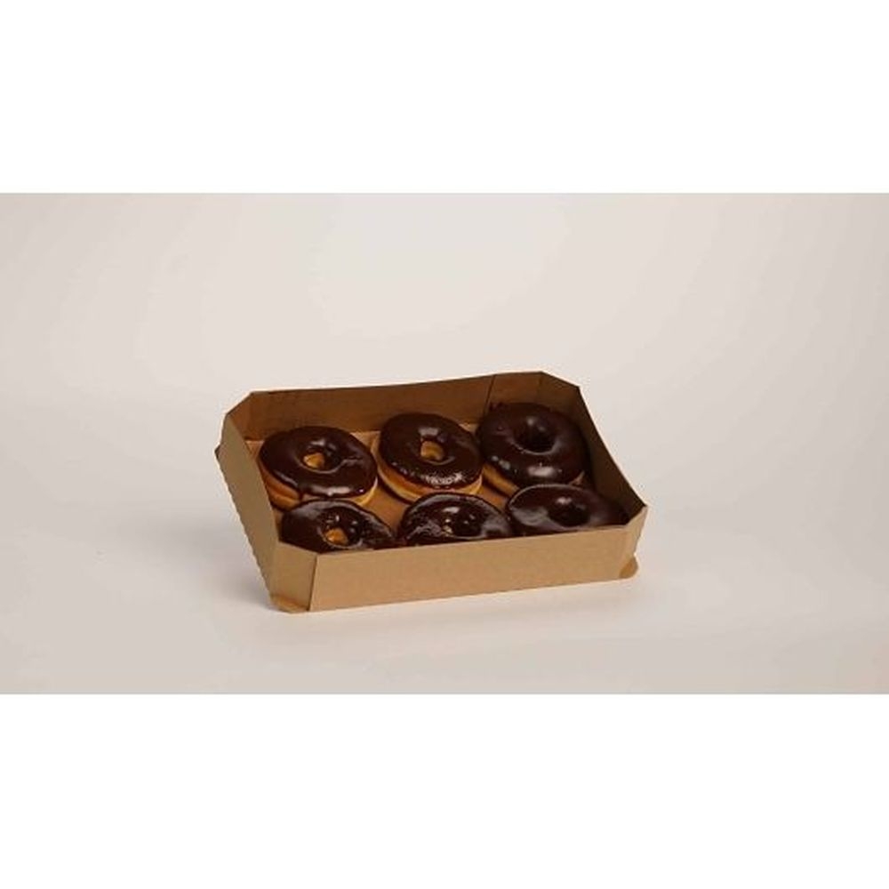 Talerico Bakery Chocolate Iced Ring Donut, 2.7 Ounce - 24 per case