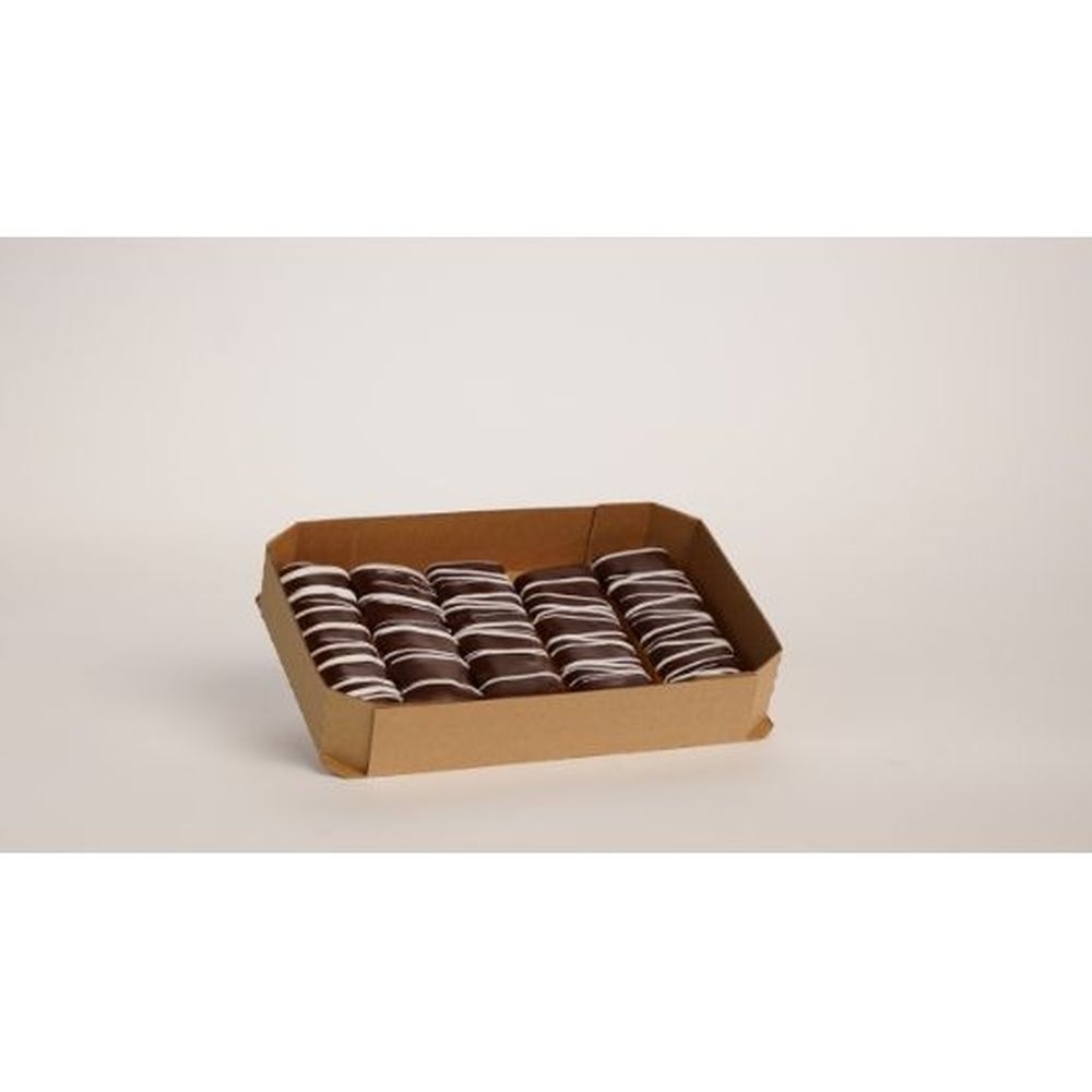 Talerico Bakery Chocolate Iced Butter Creme Filled Long John, 5.2 Ounce - 20 per case