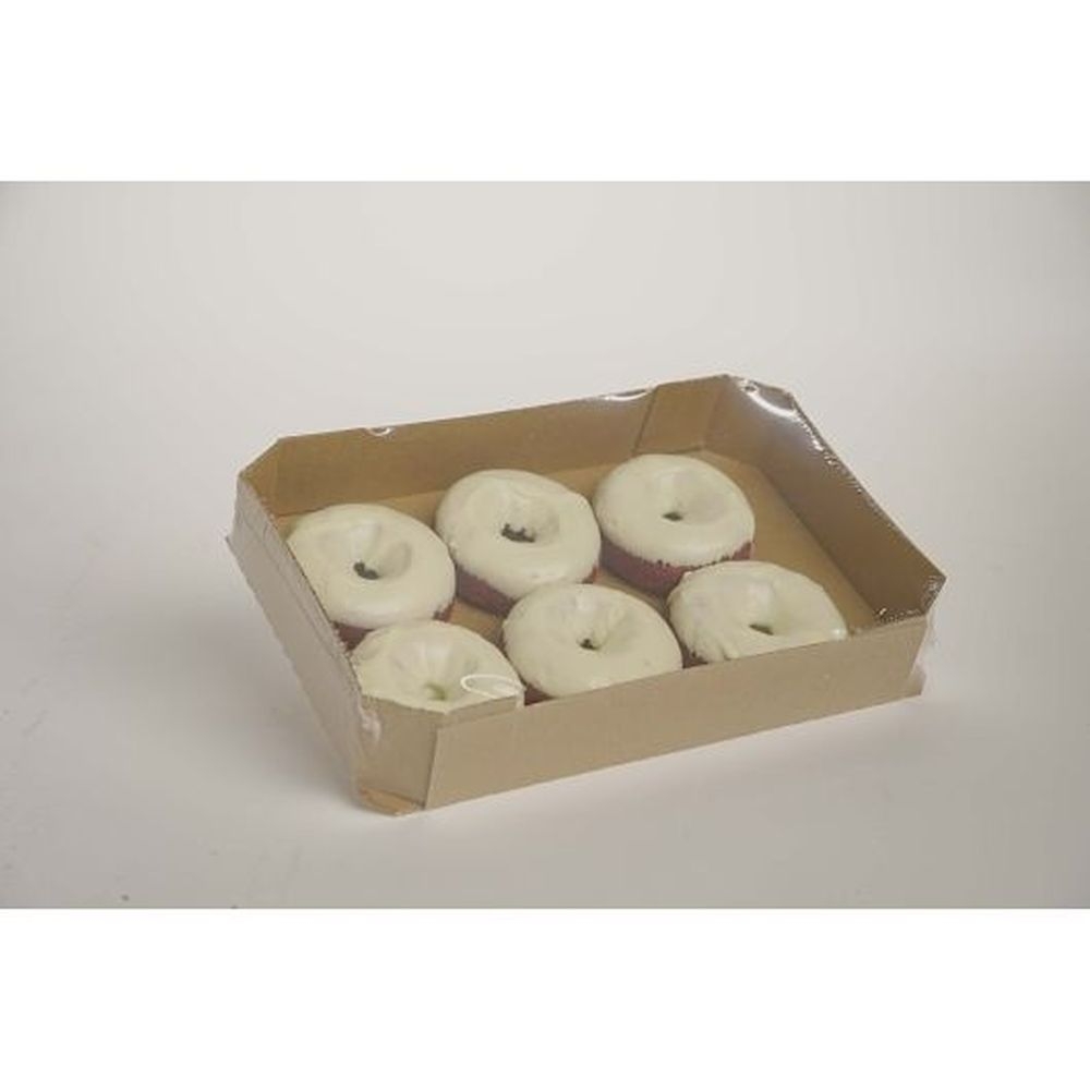 Talerico Bakery Red Velvet Cake Donut, 3.5 Ounce -- 24 per case